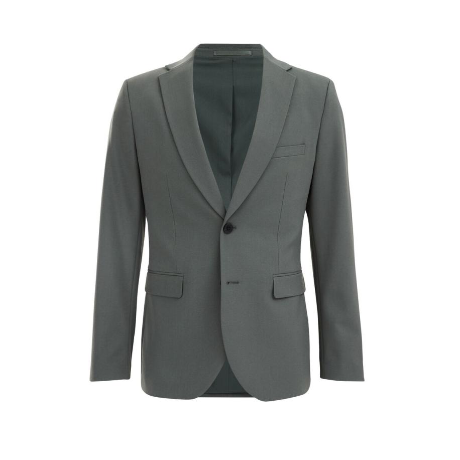 Fundamentals heren slim fit blazer - Slim/Tall fit - Mosgroen - Maat: 54 Groen