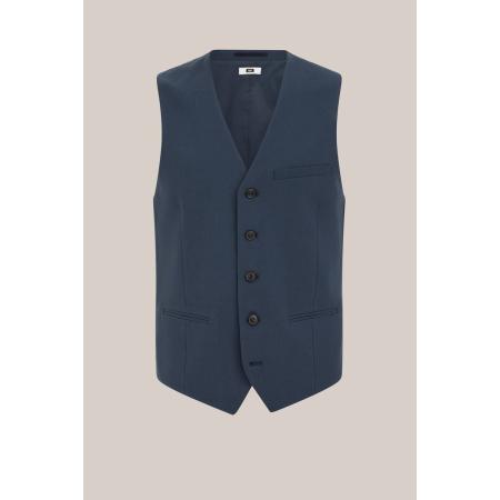 Fundamentals heren slim fit gilet - Slim Fit - Petrol - Maat: 54