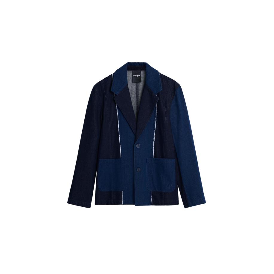 Desigual Desigual Colbert blauw / nachtblauw / wit -