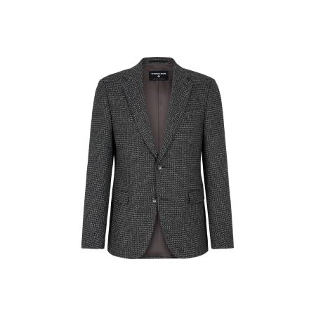 Strellson STRELLSON Business-colbert Alzer antraciet / grijs gemêleerd