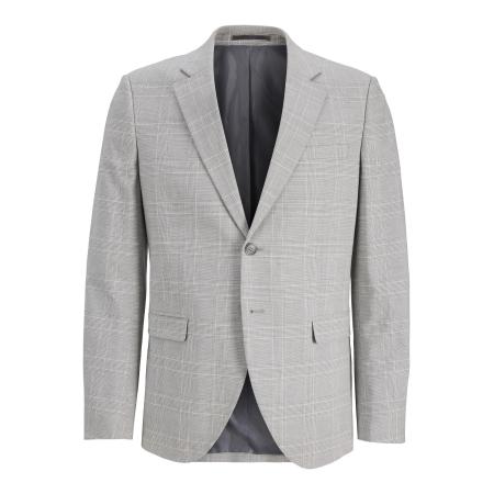 Jack & Jones JACK & JONES Colbert zilvergrijs / wit