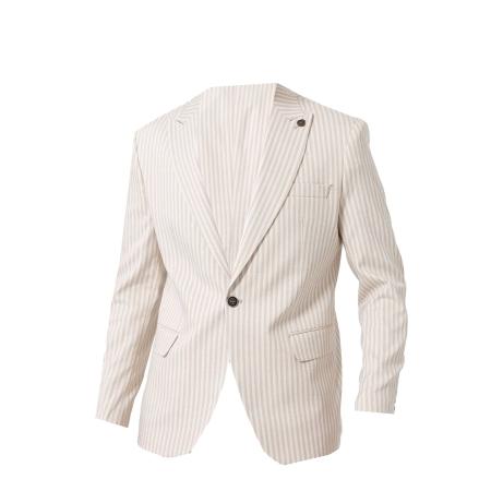 Daniel Hills Daniel Hills Business-colbert crème / mosterd