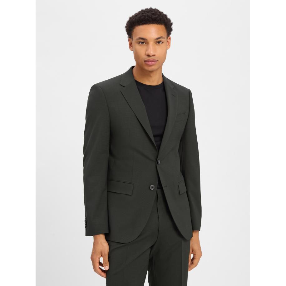 Hugo Boss BOSS Business-colbert Jasper olijfgroen -