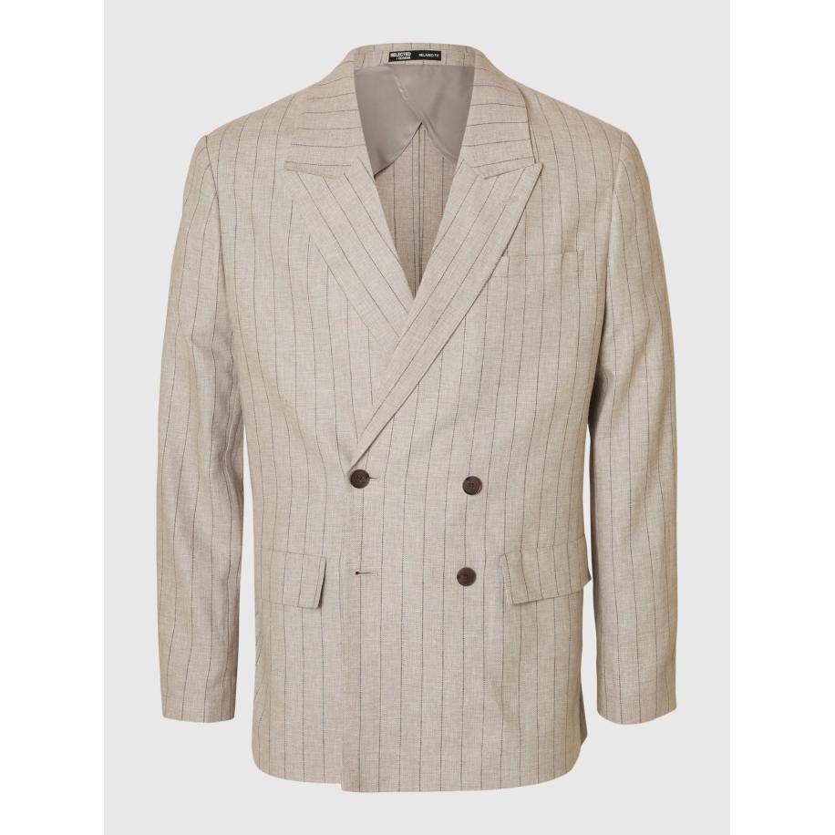 Selected SELECTED Colbert beige gemêleerd / donkerbruin -