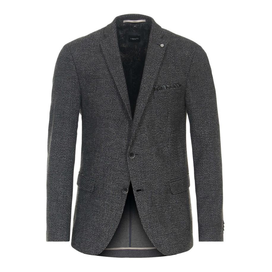 Venti Blazer zilver, Effen Zilver