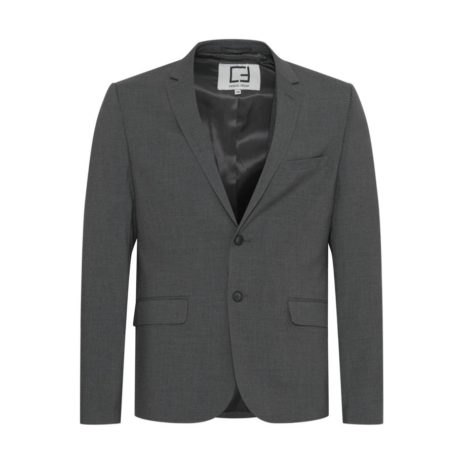 Casual Friday Casual Friday Colbert CF Bernd grijs gemêleerd -