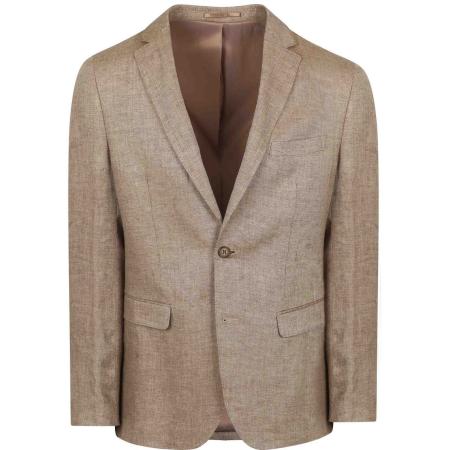 Suitable Blazer Linnen Panama Beige