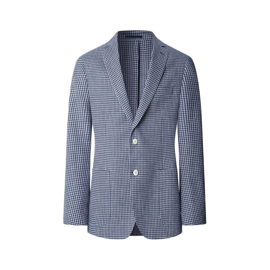 Hackett London Colbert navy / wit Blauw