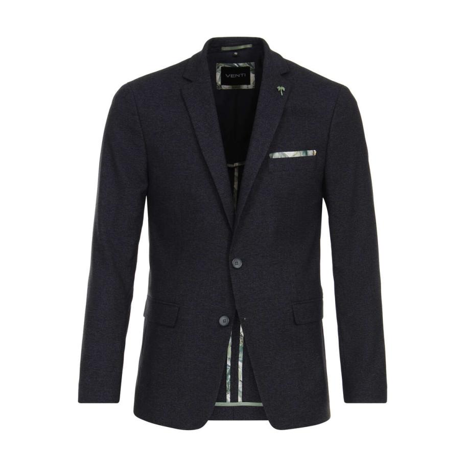 Venti Blazer blauw, Effen Blauw