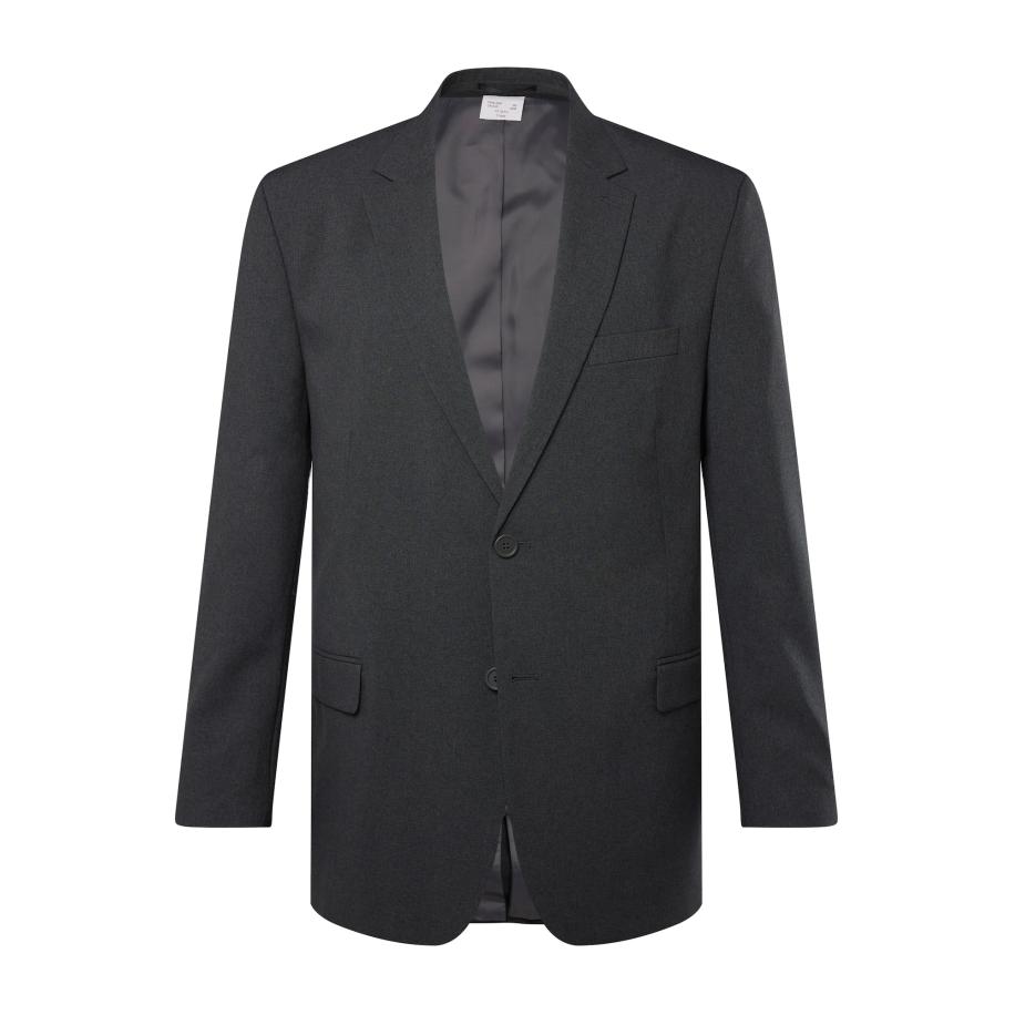 men plus Men Plus Colbert donkergrijs -