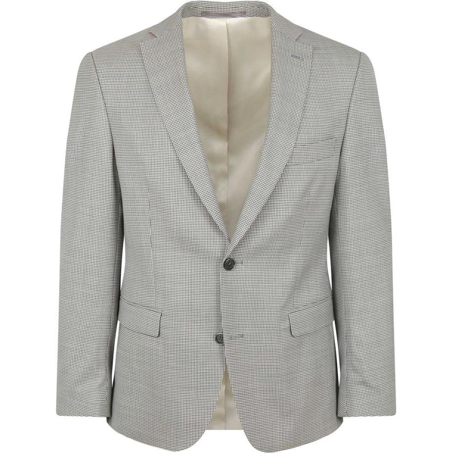 Suitable Prestige Colbert Marzotto Wol Grijs Grijs