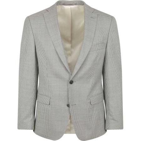 Suitable Prestige Colbert Marzotto Wol Grijs