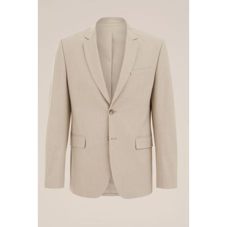 Fundamentals heren slim fit blazer - Slim/Tall fit - Beige - Maat: 42