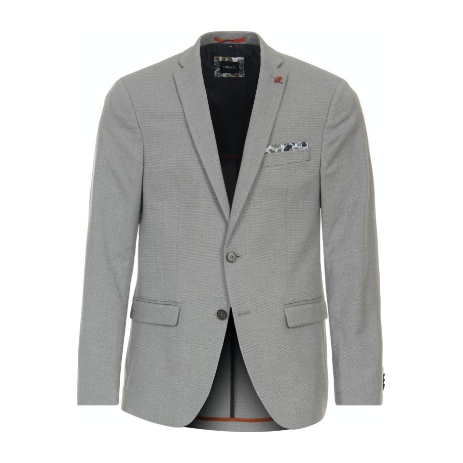 Venti Blazer zilver, Effen Zilver