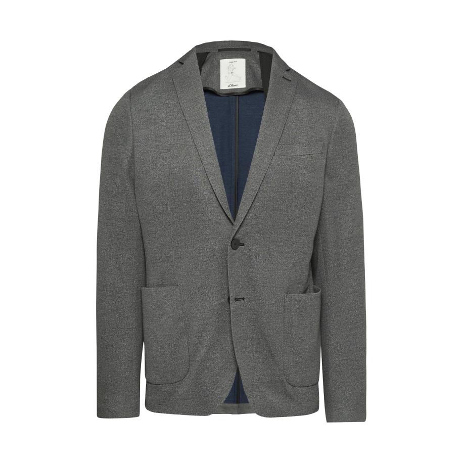s.Oliver BLACK LABEL s.Oliver BLACK LABEL Colbert donkergrijs -