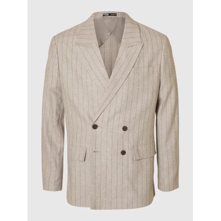 Selected SELECTED Colbert beige gemêleerd / donkerbruin