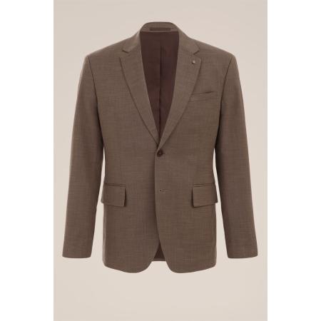 WE Fashion Heren slim fit blazer - Slim Fit - Bruin - Maat: 46