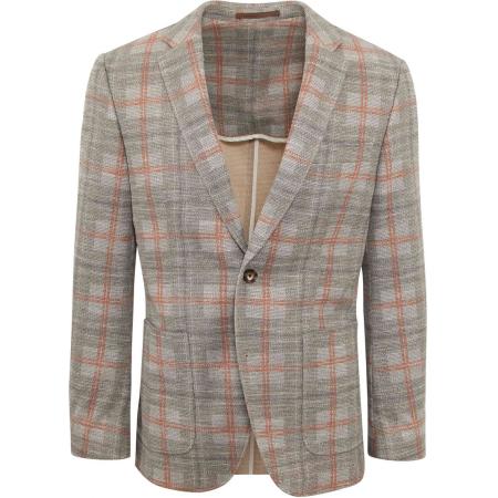 Suitable Respect Colbert Fame Jersey Ruit Flex Bruin