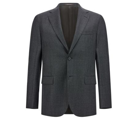 Boggi Milano Boggi Milano Business-colbert antraciet