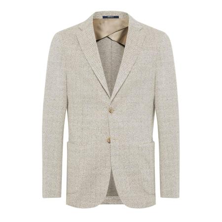 Boggi Milano Boggi Milano Colbert beige gemêleerd