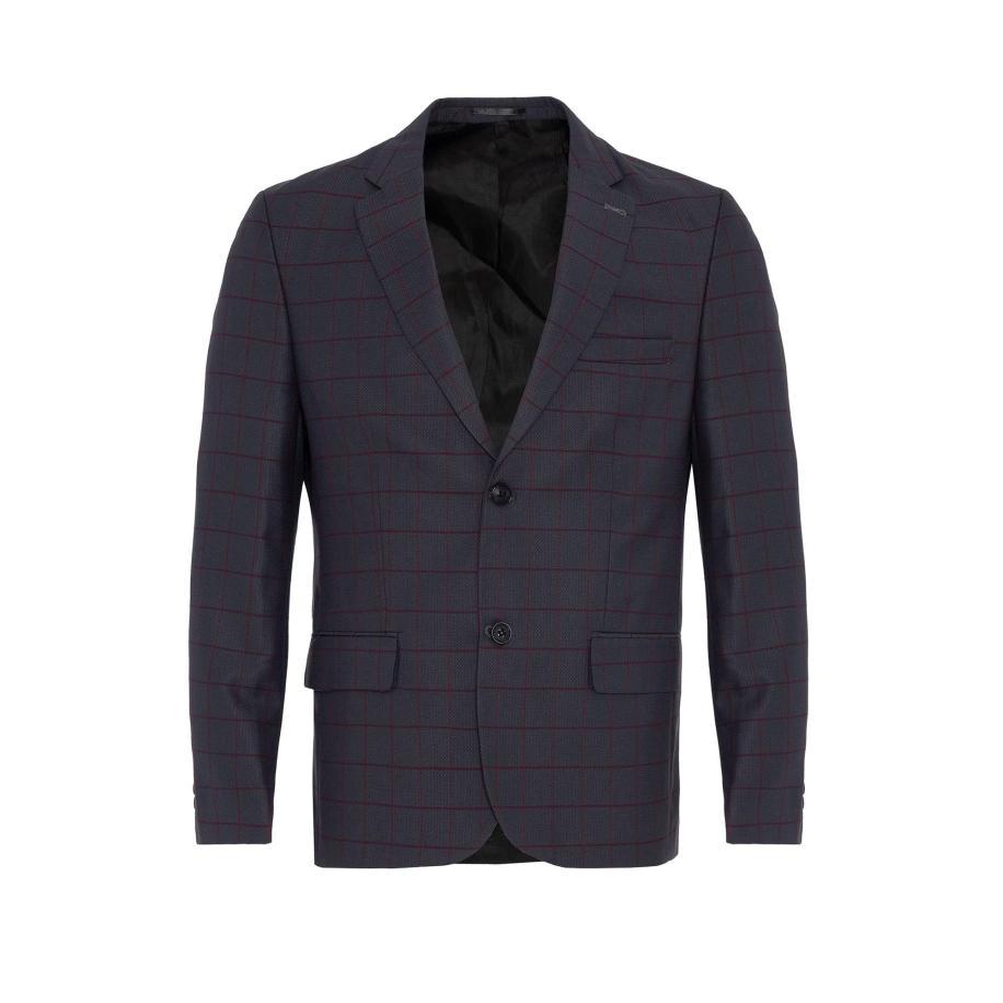 Daniel Hills Daniel Hills Colbert donkergrijs / bordeaux -