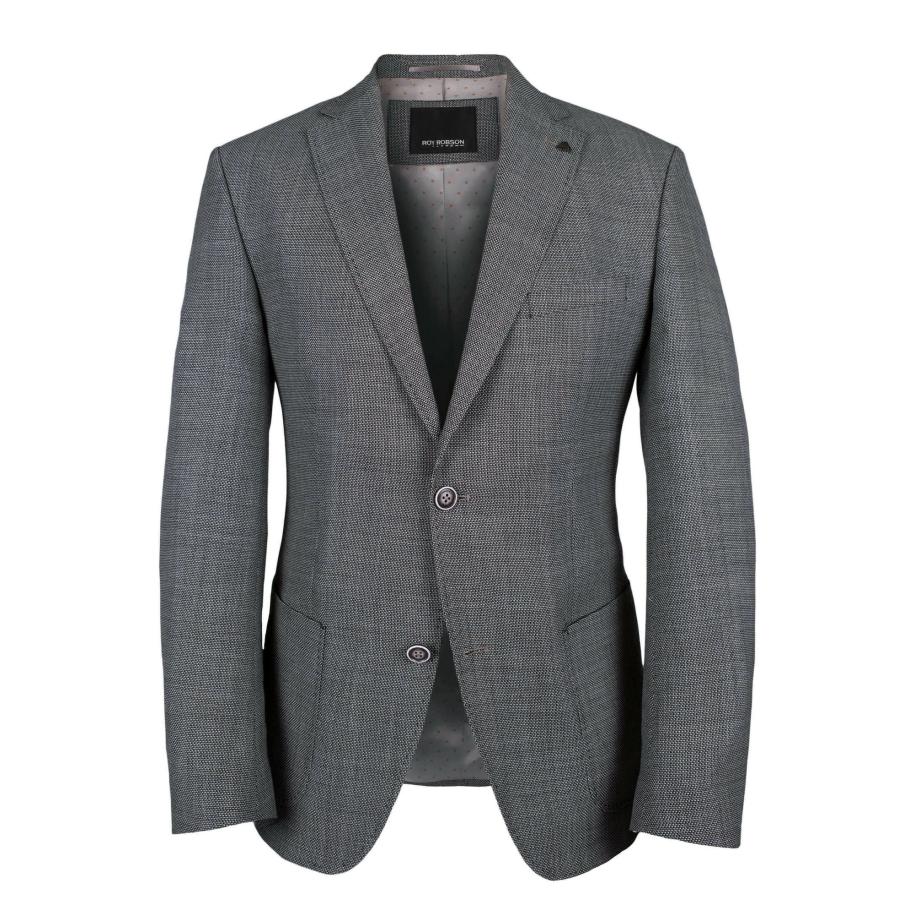 Roy Robson ROY ROBSON Colbert grijs / zwart -