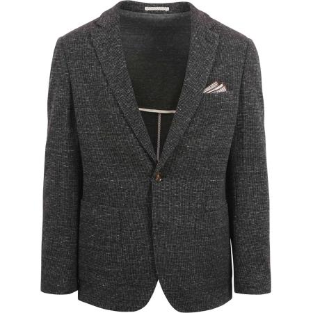 Suitable Colbert Fame Pied de Poule Antraciet