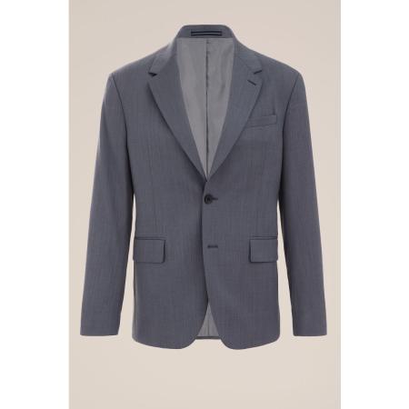 WE Fashion Heren slim fit premium blazer - Slim Fit - Grijs - Maat: 44