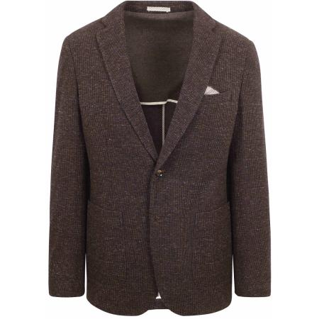 Suitable Colbert Fame Pied de Poule Bruin