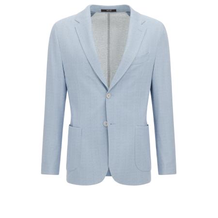 Boggi Milano Boggi Milano Colbert lichtblauw / offwhite