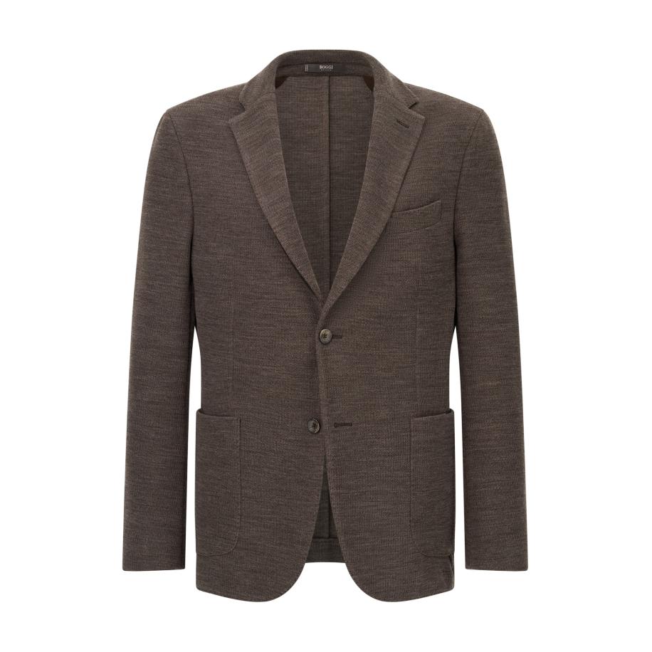 Boggi Milano Boggi Milano Colbert donkerbruin -