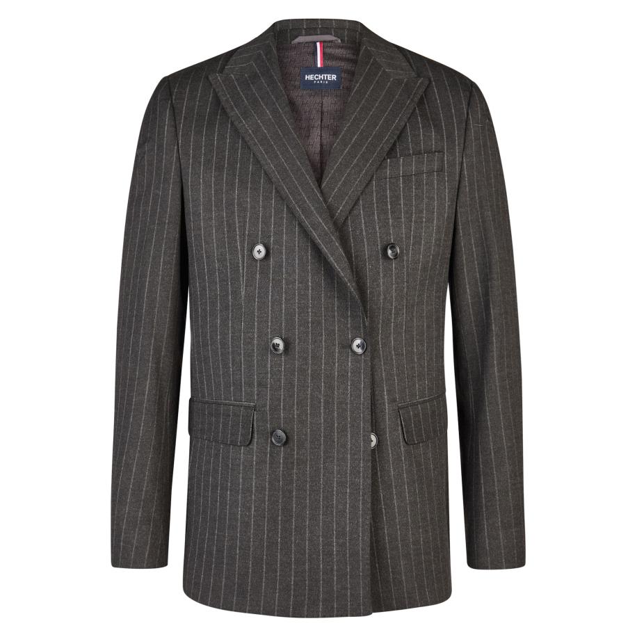 HECHTER PARIS HECHTER PARIS Business-colbert lichtgrijs / donkergrijs -