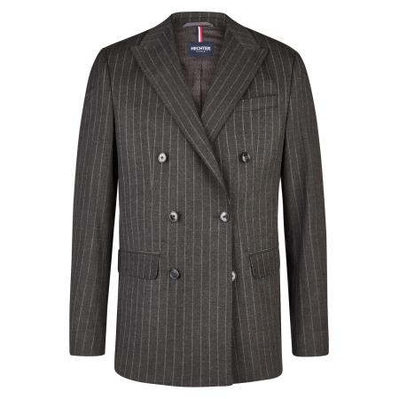 HECHTER PARIS HECHTER PARIS Business-colbert lichtgrijs / donkergrijs