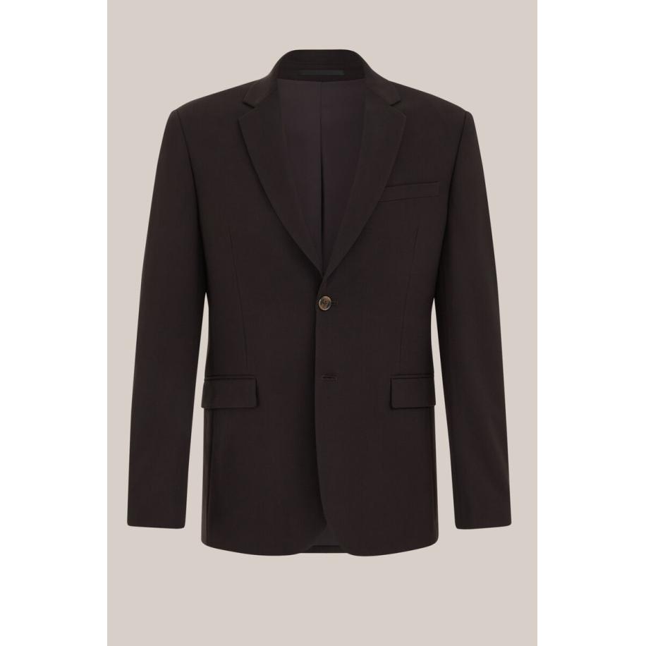 Fundamentals heren slim fit blazer - Slim/Tall fit - Donkerbruin - Maat: 42 Bruin
