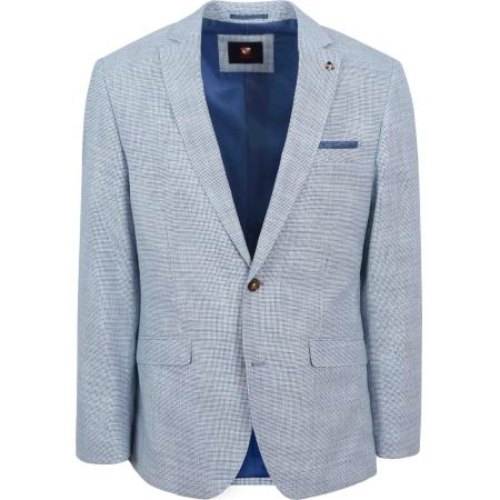 Suitable Colbert Grou Print Lichtblauw