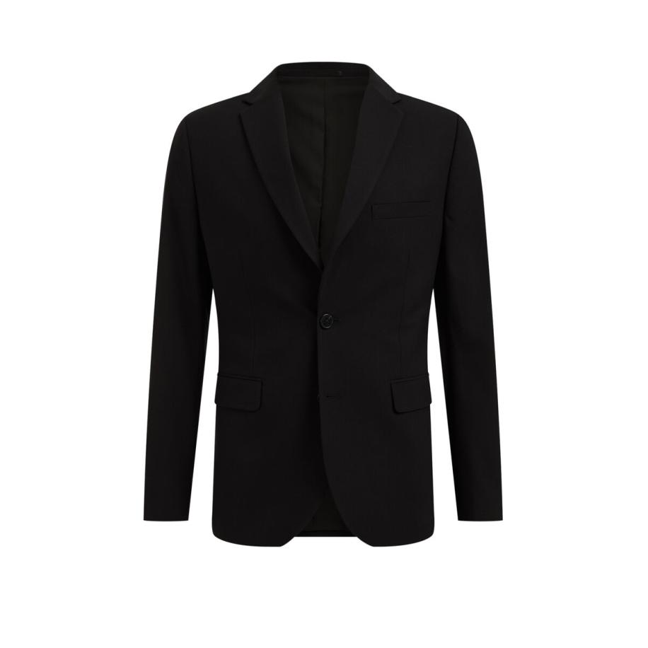 Fundamentals heren slim fit blazer - Slim/Tall fit - Zwart - Maat: 50L Zwart