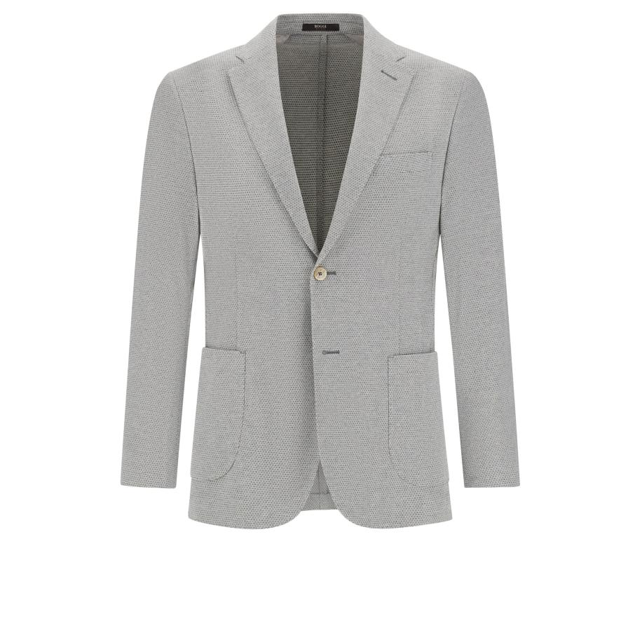 Boggi Milano Boggi Milano Colbert lichtgrijs -