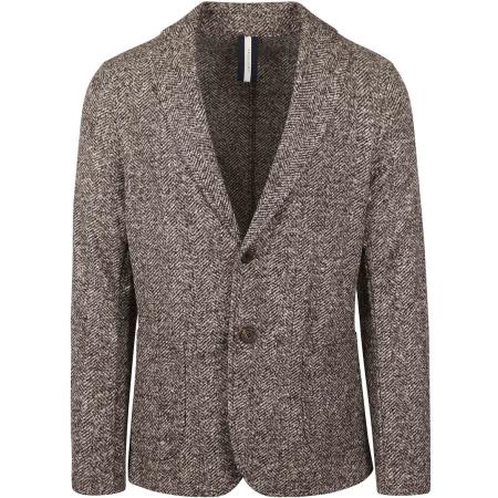 Profuomo Blazer Wol Bruin Melange