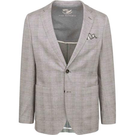 Suitable Colbert Face Print Lichtbruin