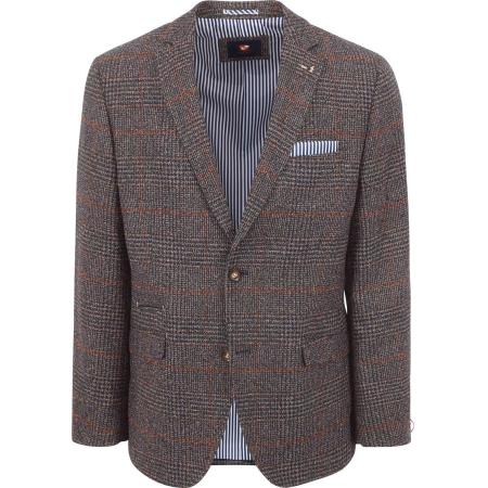 Suitable Colbert Heleen Ruit Bruin