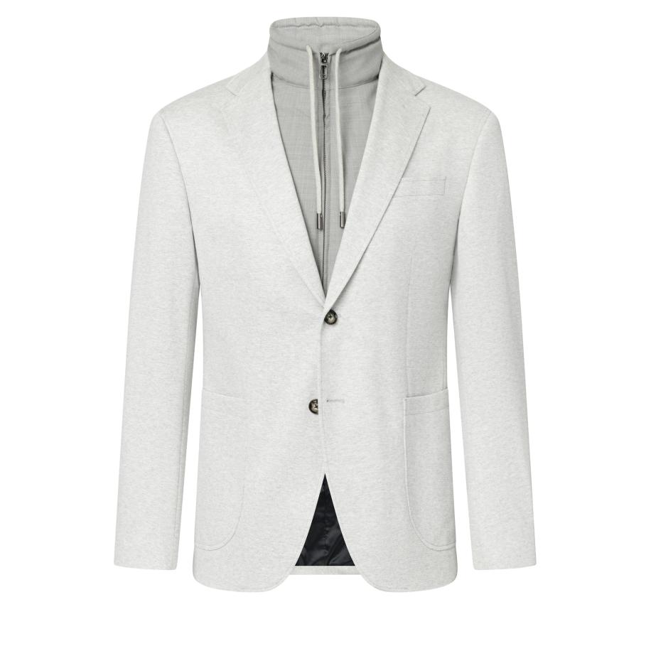 JOOP! JOOP! Colbert Hutching-J grijs / grijs gemêleerd -