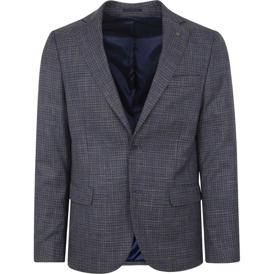 Suitable Colbert Royal Bruin Blauw Blauw