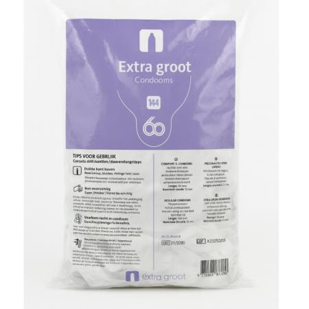 Condoom.nl Extra Groot Condooms 60mm