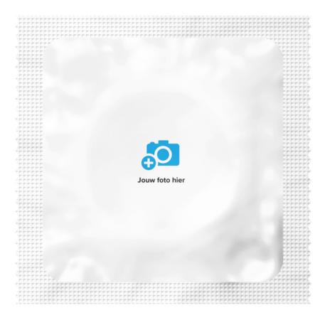 Foto Condoom: Eigen ontwerp, logo of foto