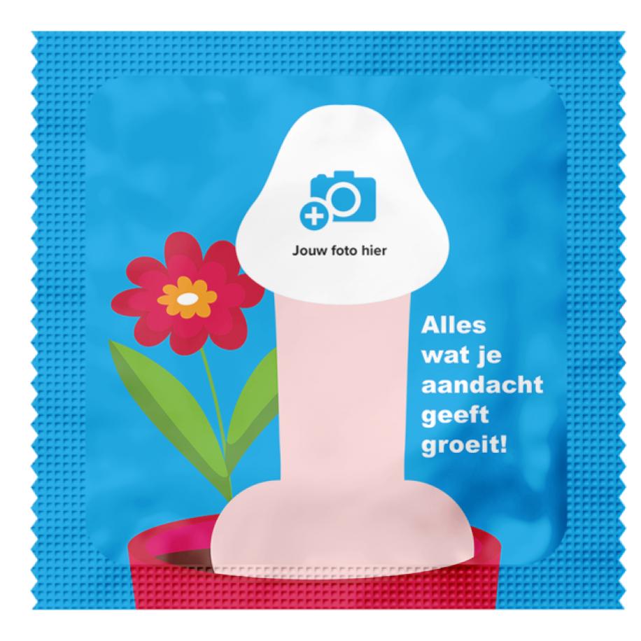 Foto Condoom: Geef aandacht en groei