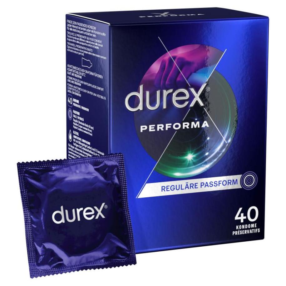 Durex Condoms Performa Condooms Heren Transparant