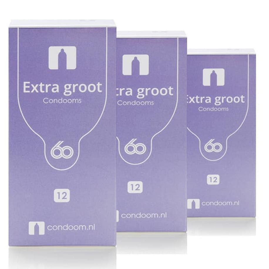 Condoom.nl Extra Groot Condooms 60mm