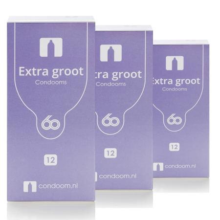 Condoom.nl Extra Groot Condooms 60mm