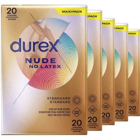 Durex Nude - Latexvrij Condooms voor huid-op-huid gevoel