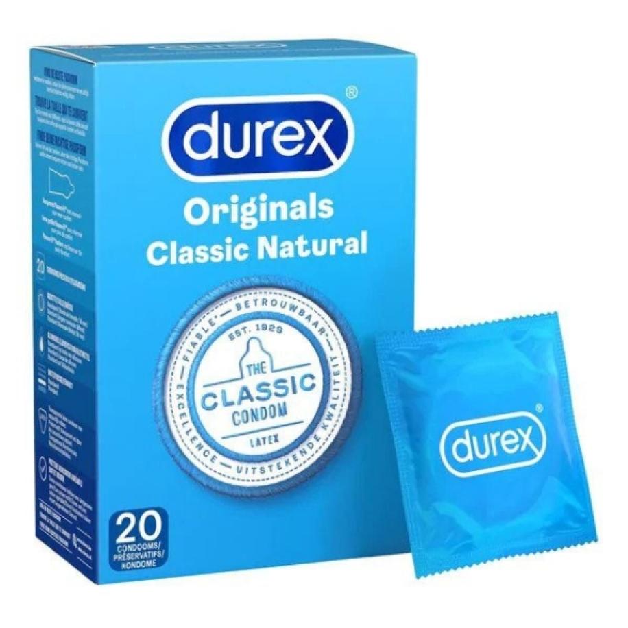 Durex Originals Classic Natural condooms Maxi Pack